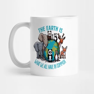 Diverse Animals on Our Planet: Grow Green Mug